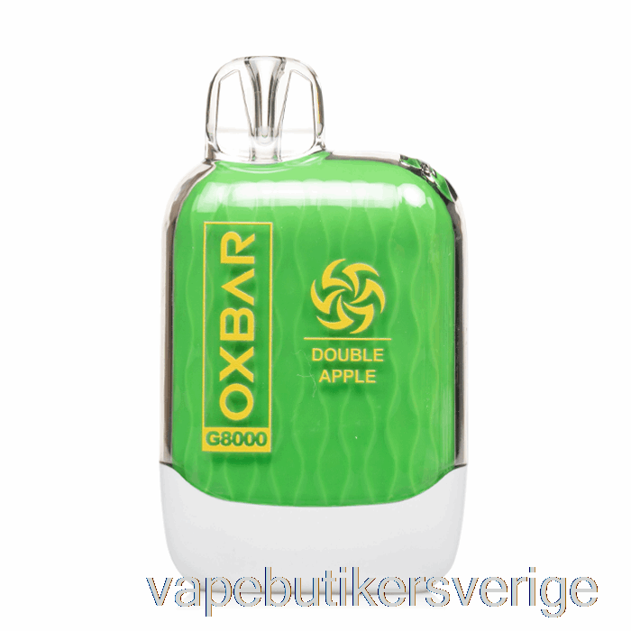 Vape Sverige Oxbar G8000 Engångsdubbeläpple